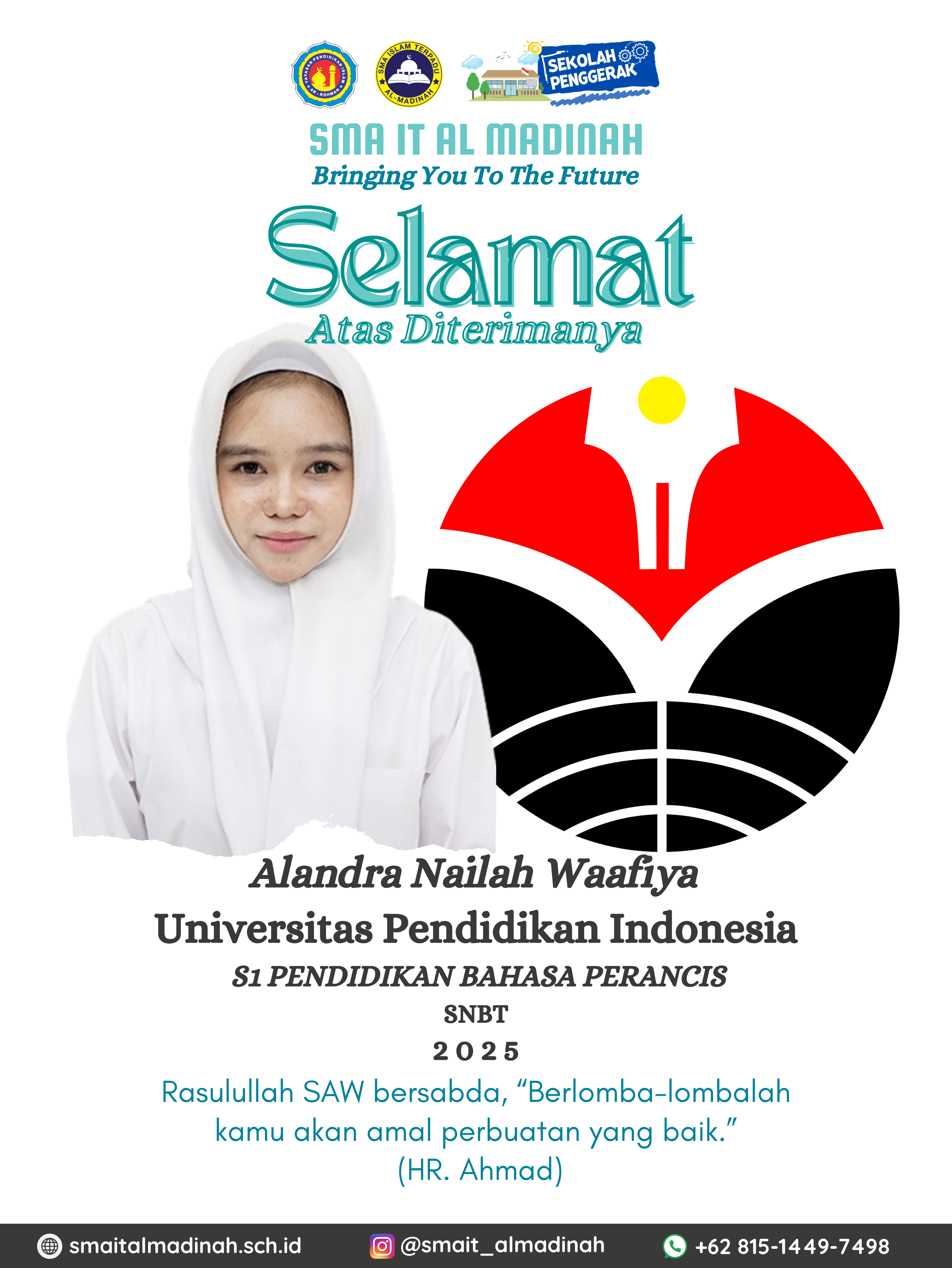 Foto alumni Yasmine