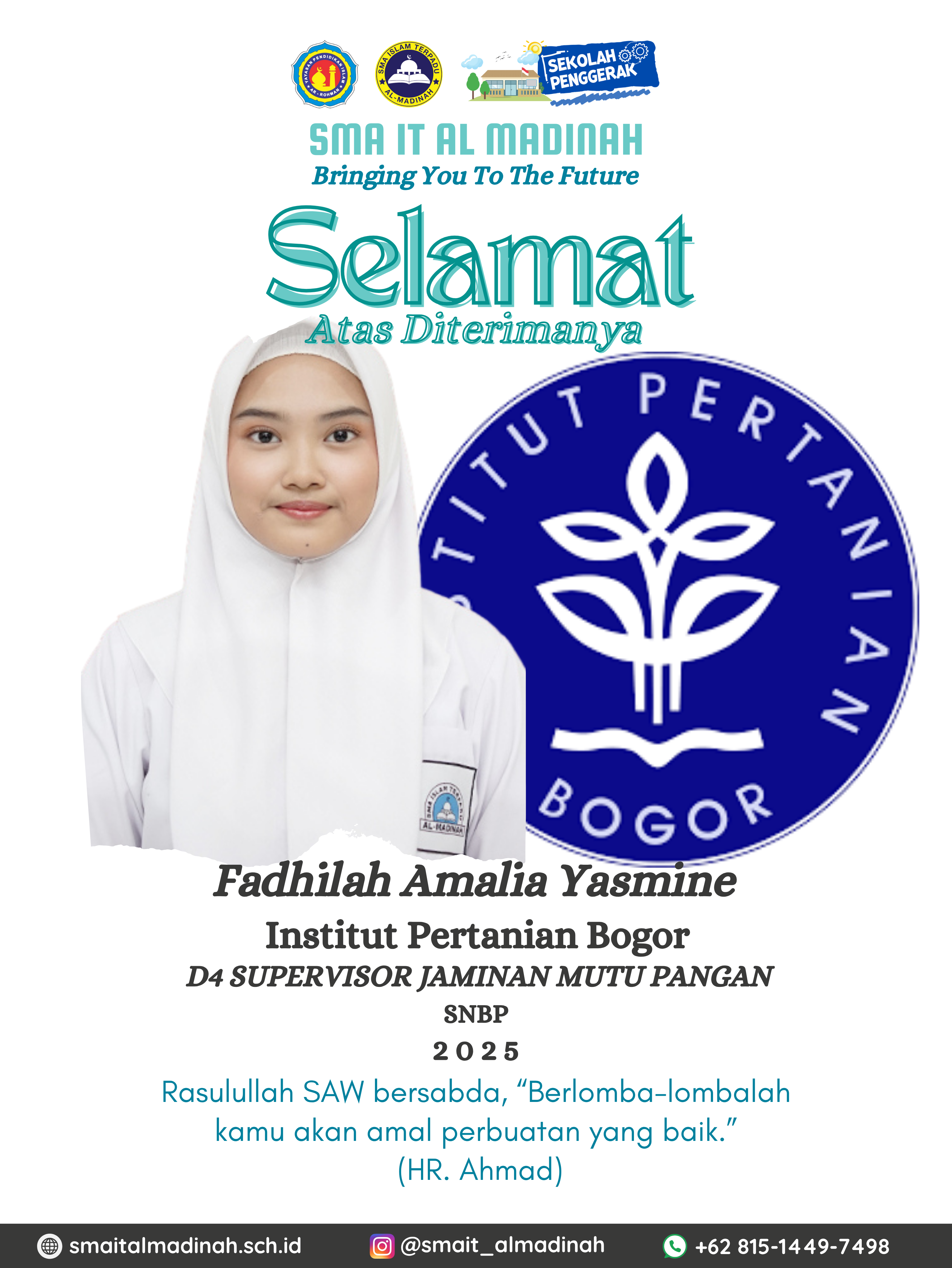 Foto alumni Yasmine